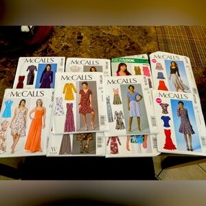 10 mix sewing patterns bundle #1